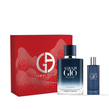 ACQUA DI GIÒ PROFONDO EAU DE PARFUM 100ML FESTIVE GIFT SET