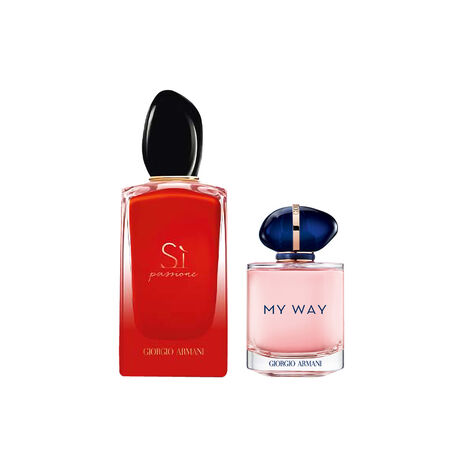 SI PASSIONE EDP INTENSE & MY WAY EDP SET